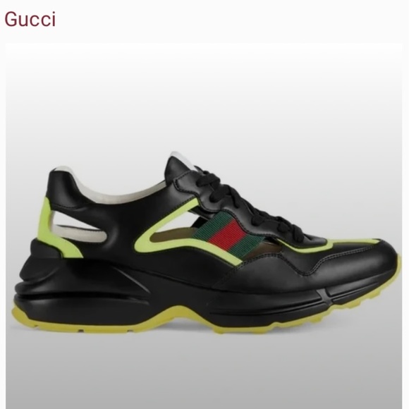 Men’s Gucci Rython Sneakers - Picture 1 of 8